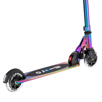 MICRO Sprite Classic LED Wheels Neochrome Scooter 5-12 years