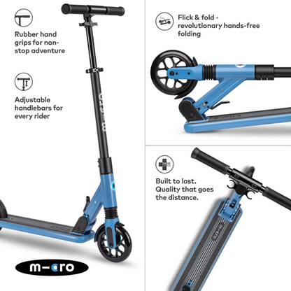 MICRO Sprite Suspension Blue Scooter 8 years-Adult