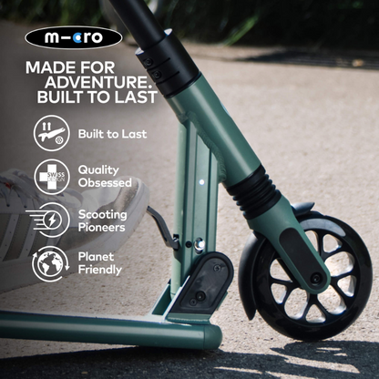 MICRO Sprite Suspension Green Scooter 8 years-Adult