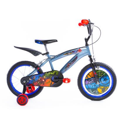 HUFFY Marvel Avengers Kids 16" Bike 5-7 Years + Stabilisers