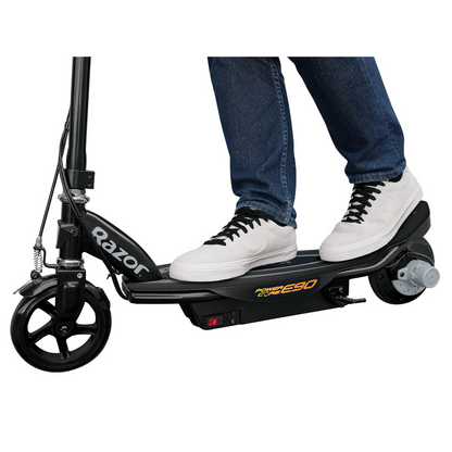 RAZOR Power Core E90 Kids Electric Scooter Black 8+ Years