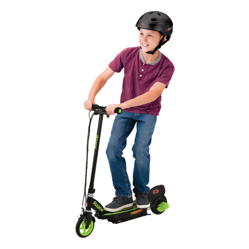 RAZOR Power Core E90 Kids Electric Scooter Green 8+ Years