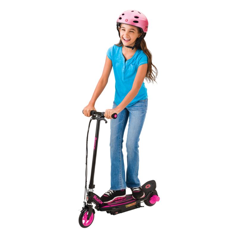 RAZOR Power Core E90 Kids Electric Scooter Pink 8+ Years