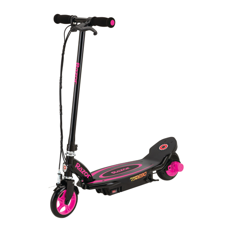 RAZOR Power Core E90 Kids Electric Scooter Pink 8+ Years