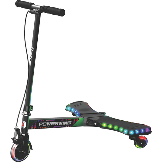 RAZOR PowerWing Lightshow 3 Wheel Scooter 6+ years