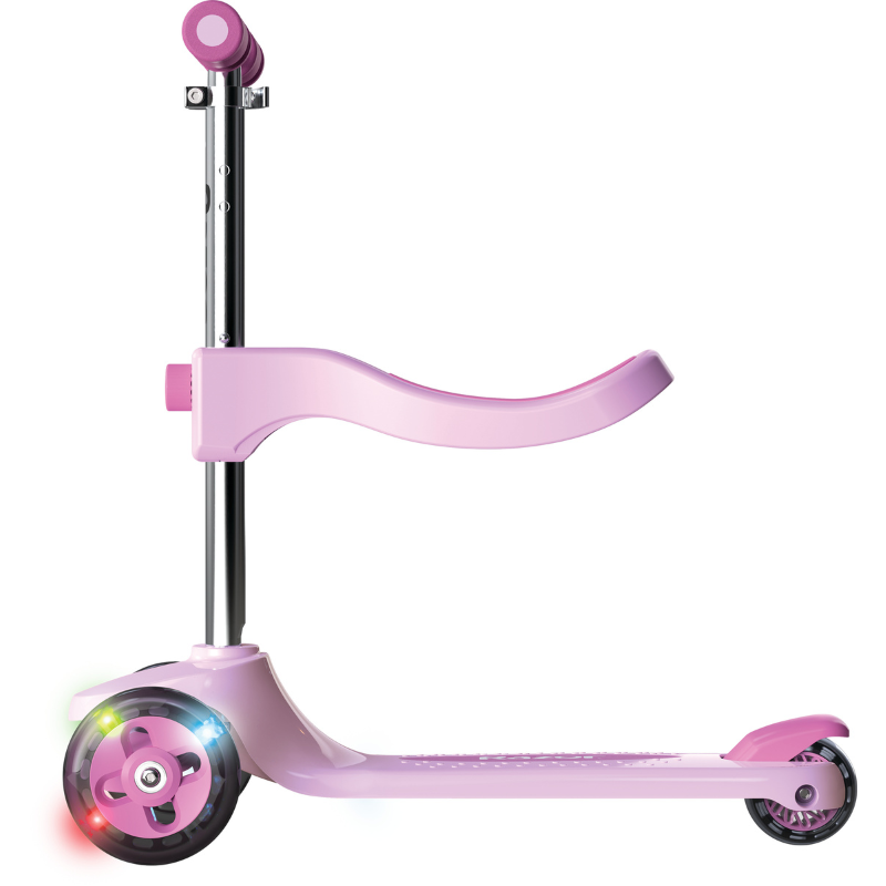 RAZOR Rollie 2 in 1 Kids Scooter Pink 2.5-4 years