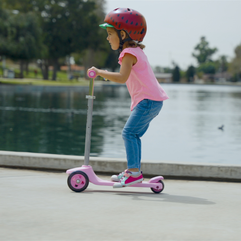 RAZOR Rollie 2 in 1 Kids Scooter Pink 2.5-4 years