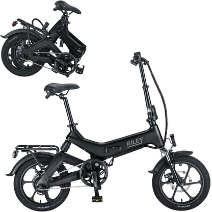 RILEY RB1 Foldable Black Electric Bike