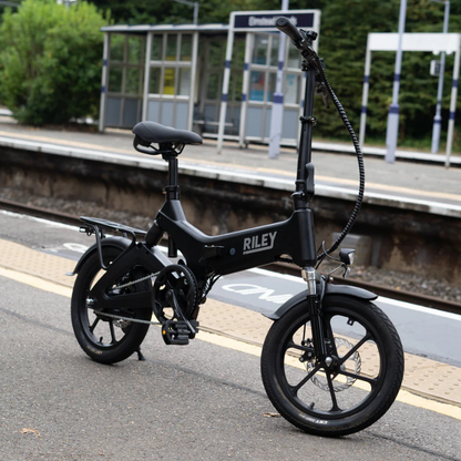 RILEY RB1 Foldable Black Electric Bike