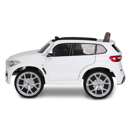 ROLLPLAY BMW X5M 12 Volt Premium Car with Remote Control – White 3-6 Years