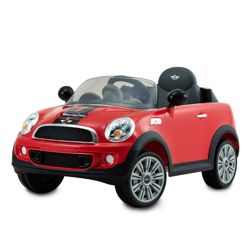 ROLLPLAY Mini Cooper S Roadster 6 Volt Car with Remote Control – Red 3-6 Years