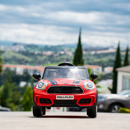 ROLLPLAY Mini Countryman 6 Volt Car with Remote Control – Red 3-6 Years