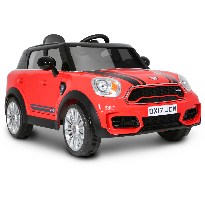 ROLLPLAY Mini Countryman 6 Volt Car with Remote Control – Red 3-6 Years