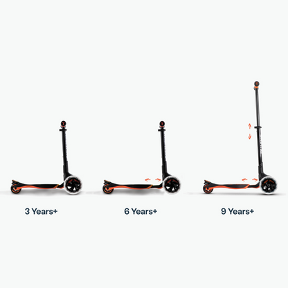 SMARTRIKE Xtend 3 Stage Scooter - Orange 3-12 years