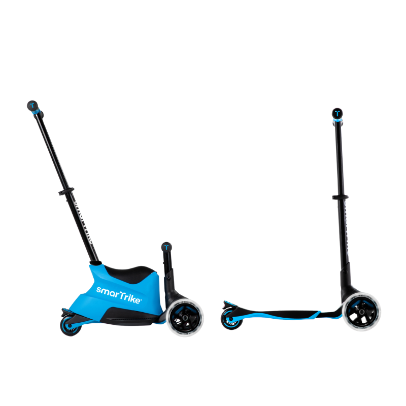 SMARTRIKE Xtend 5 Stage Ride-On Scooter- 12months -12 years-Blue