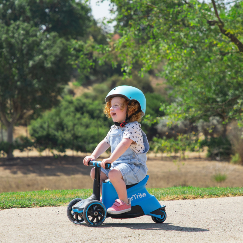 SMARTRIKE Xtend 5 Stage Ride-On Scooter- 12months -12 years-Blue