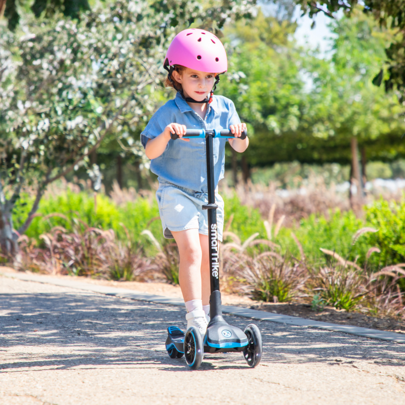 SMARTRIKE Xtend 5 Stage Ride-On Scooter- 12months -12 years-Blue