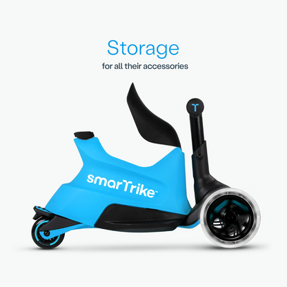 SMARTRIKE Xtend 5 Stage Ride-On Scooter- 12months -12 years-Blue