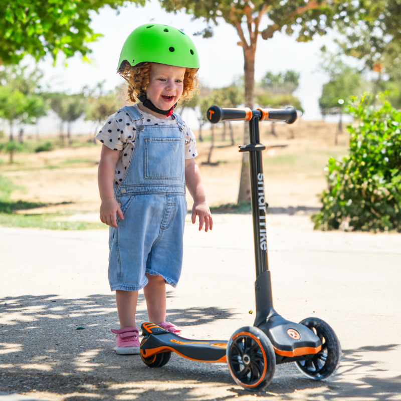 SMARTRIKE Xtend 5 Stage Ride-On Scooter- 12months -12 years-Orange