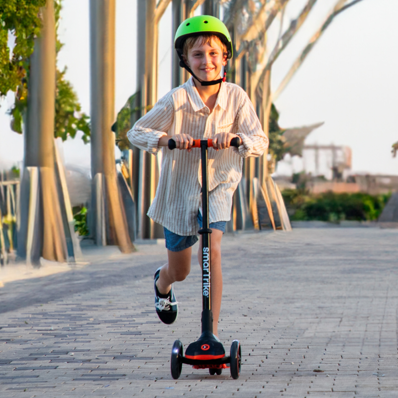 SMARTRIKE Xtend 5 Stage Ride-On Scooter- 12months -12 years-Orange