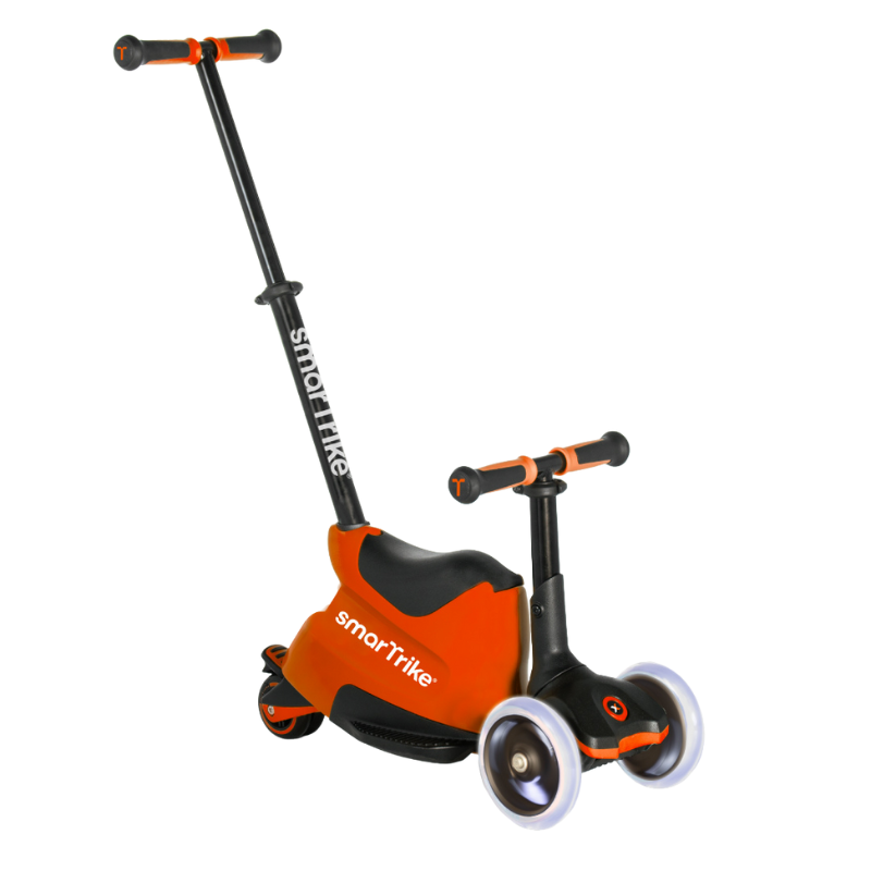 SMARTRIKE Xtend 5 Stage Ride-On Scooter- 12months -12 years-Orange