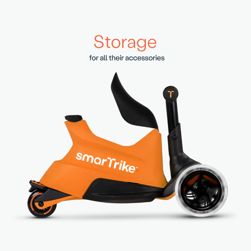 SMARTRIKE Xtend 5 Stage Ride-On Scooter- 12months -12 years-Orange