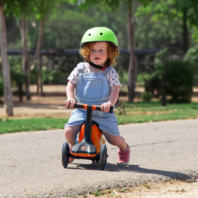 SMARTRIKE Xtend 5 Stage Ride-On Scooter- 12months -12 years-Orange