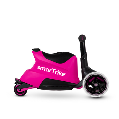 SMARTRIKE Xtend 5 Stage Ride-On Scooter- 12months -12 years-Pink