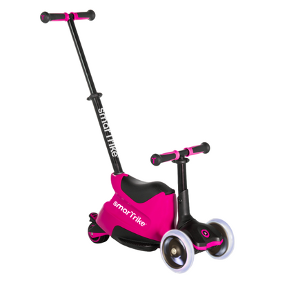 SMARTRIKE Xtend 5 Stage Ride-On Scooter- 12months -12 years-Pink