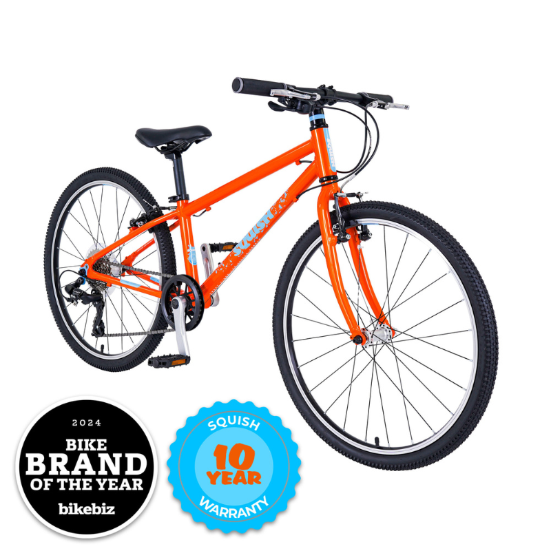 Squish 24" Kids Bike – Lightweight 8-Speed Bike for Ages 8+