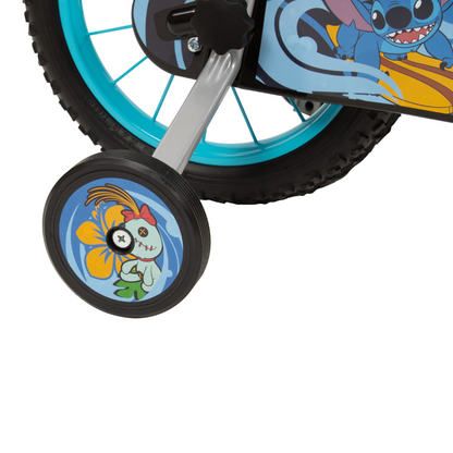 TOISMA Disney Stitch 14" Bicycle Blue 4-6 Years