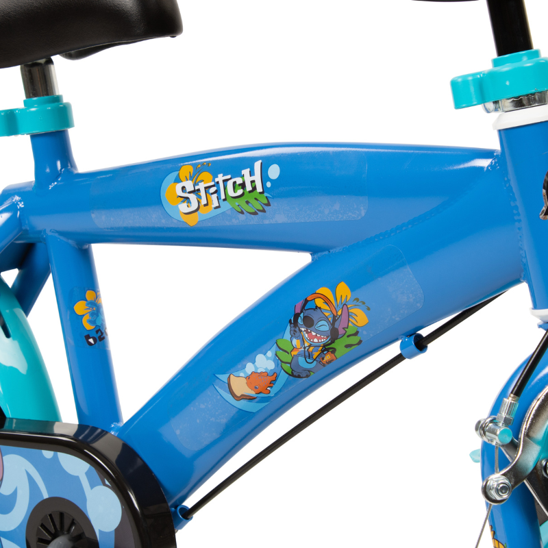 TOISMA Disney Stitch 14" Bicycle Blue 4-6 Years