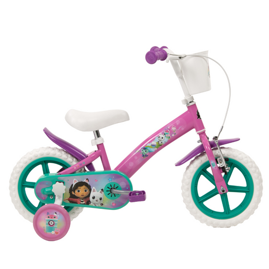 TOISMA Gabby's Dollhouse 12" Bicycle Pink 3-5 Years
