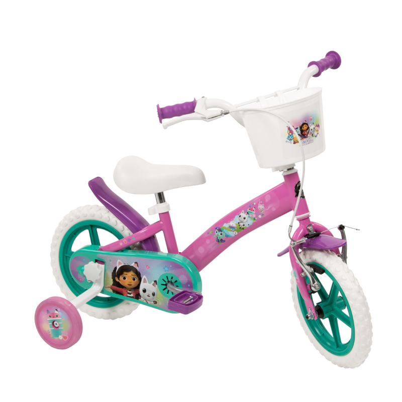 TOISMA Gabby's Dollhouse 12" Bicycle Pink 3-5 Years