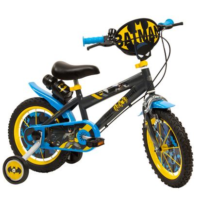 TOISMA Kids Batman 14" Bicycle Black 4-6 Years