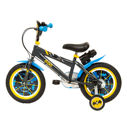 TOISMA Kids Batman 14" Bicycle Black 4-6 Years