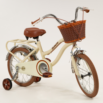 TOISMA Kids Beige Vintage 16" Bicycle 5-7 years