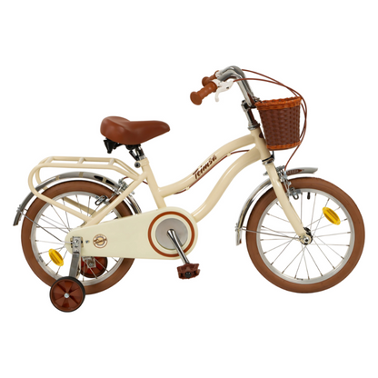 TOISMA Kids Beige Vintage 16" Bicycle 5-7 years