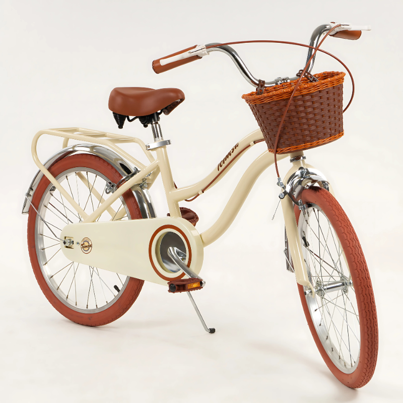 TOISMA Kids Beige Vintage 20" Bicycle 7-9 years