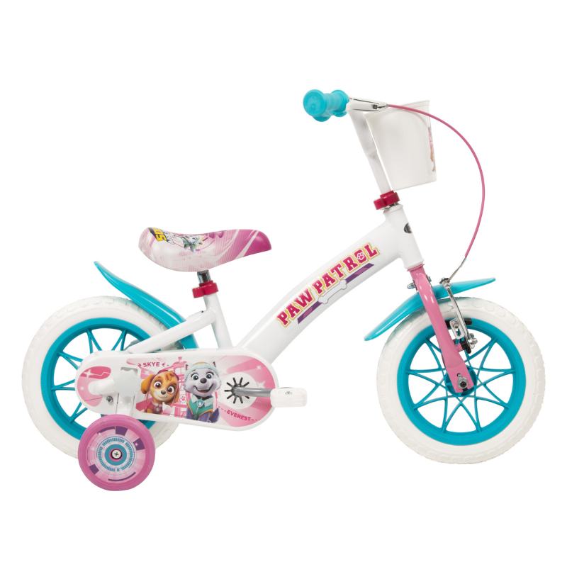 TOISMA Kids Paw Patrol 12" Bicycle White 3-5 Years