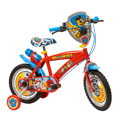 TOISMA Kids Paw Patrol 14" Bicycle Red 4-6 Years