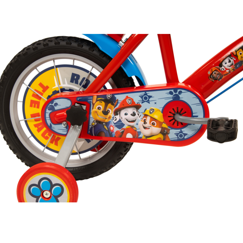 TOISMA Kids Paw Patrol 14" Bicycle Red 4-6 Years