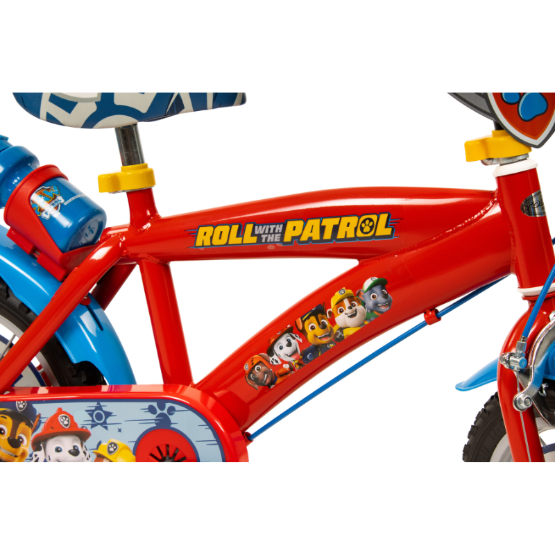 TOISMA Kids Paw Patrol 14" Bicycle Red 4-6 Years