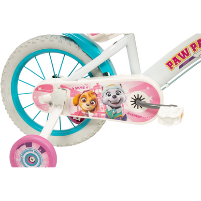 TOISMA Kids Paw Patrol 14" Bicycle White 4-6 Years