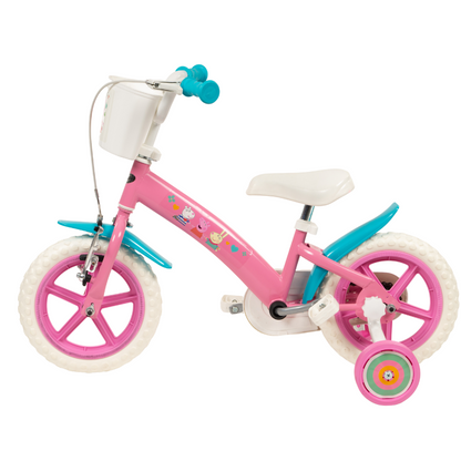 TOISMA Kids Peppa Pig 12" Bicycle Pink 3-5 Years