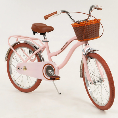 TOISMA Kids Pink Vintage 20" Bicycle 7-9 years