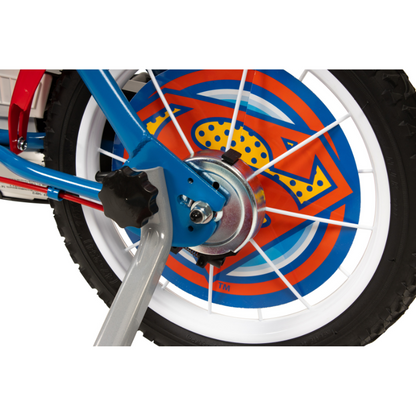 TOISMA Kids Superman 14" Bicycle Blue 4-6 Years