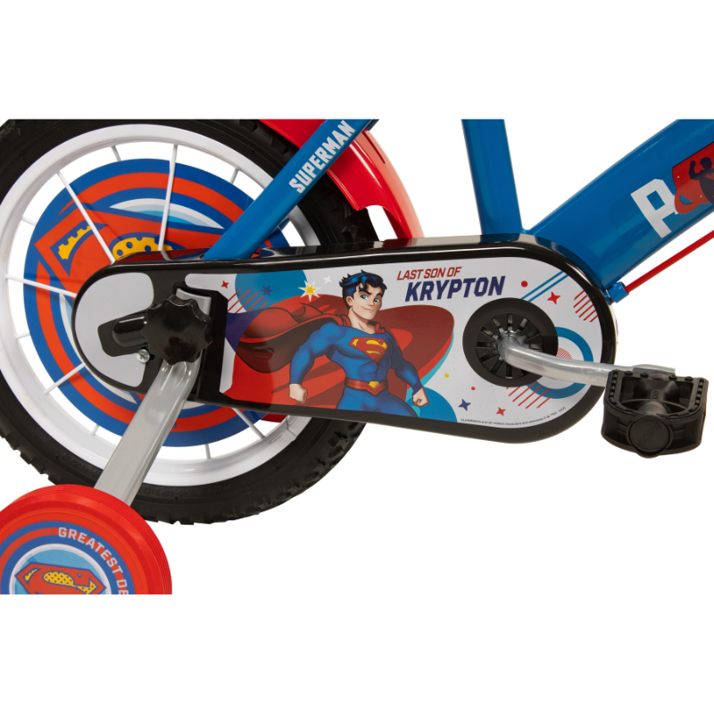 TOISMA Kids Superman 14" Bicycle Blue 4-6 Years