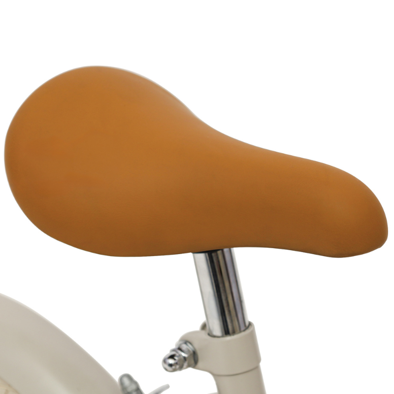 Vintage 12' Bike with stabilisers for Kids 3-5 years in Matte Grey